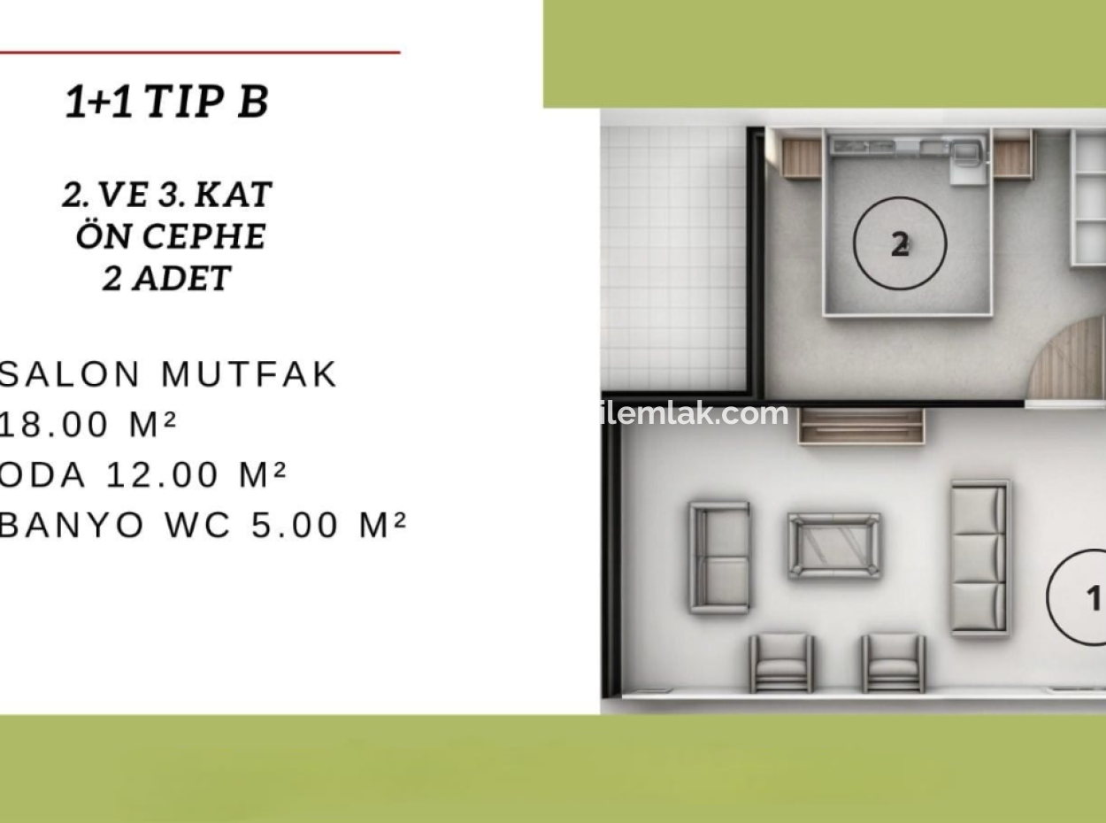 Didimde Projeden Satılık Daire Ve Dubleksler