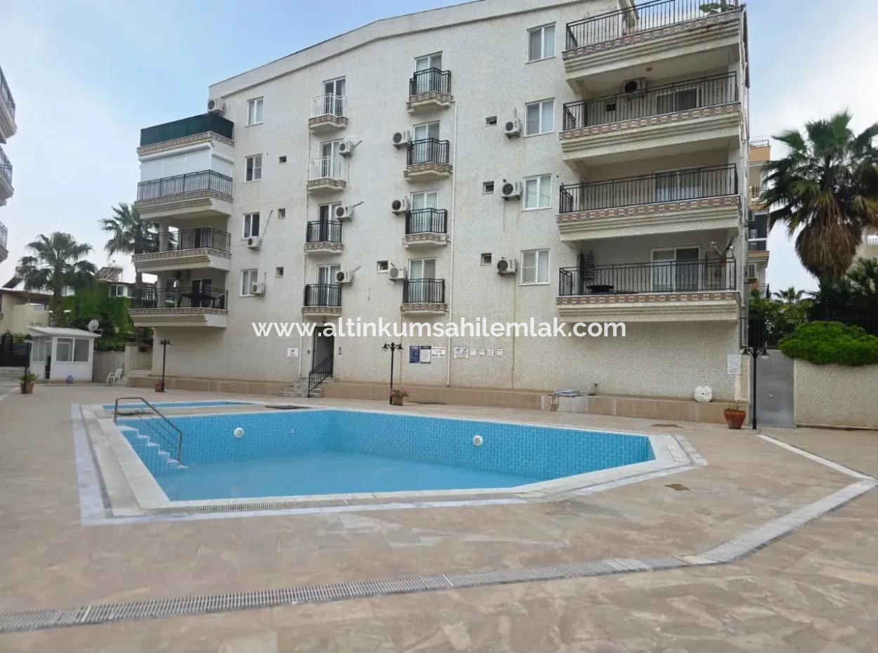 Didim Altınkumda Acil Satılık Havuzlu Sitede 2+1 Eşyalı Daire