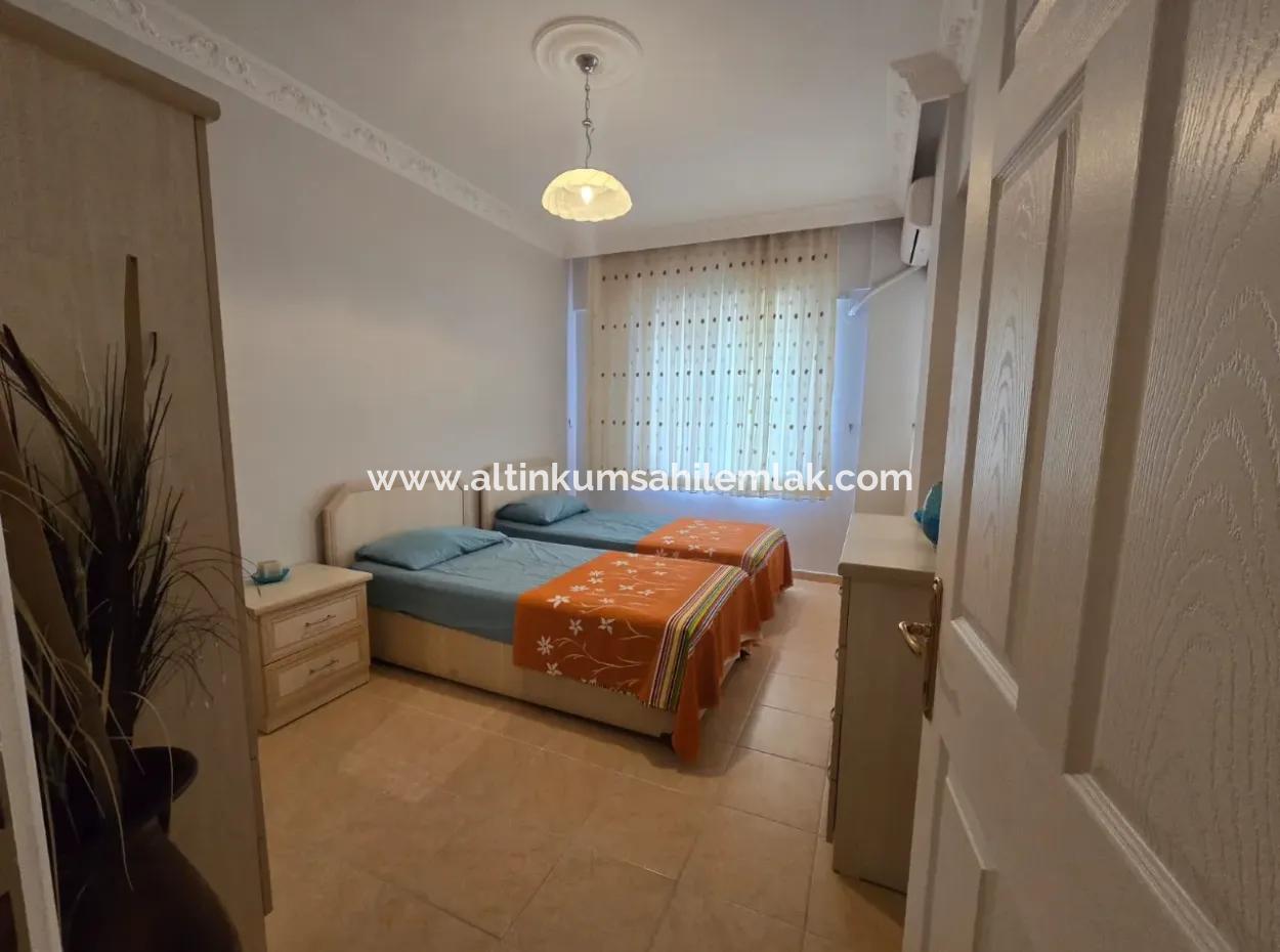 Didim Altınkumda Acil Satılık Havuzlu Sitede 2+1 Eşyalı Daire