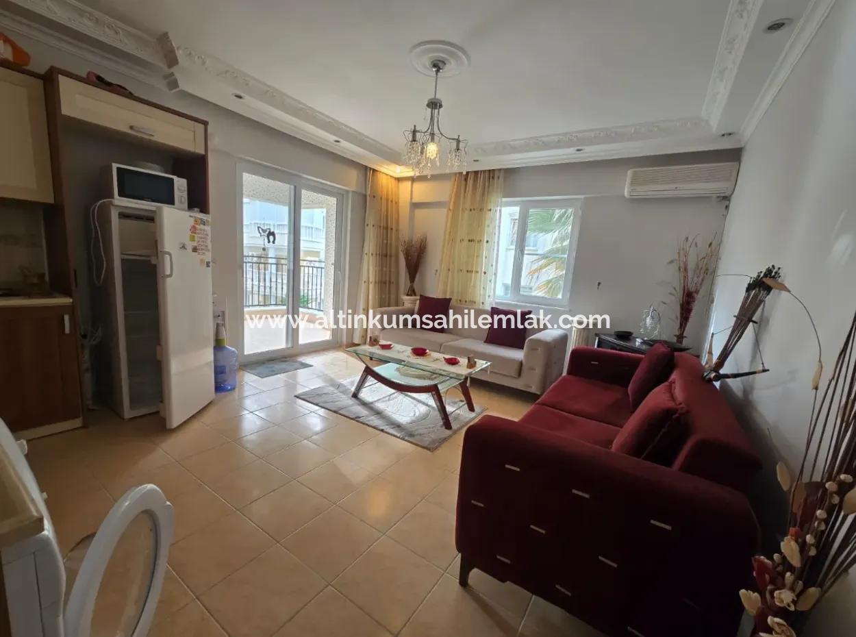 Didim Altınkumda Acil Satılık Havuzlu Sitede 2+1 Eşyalı Daire