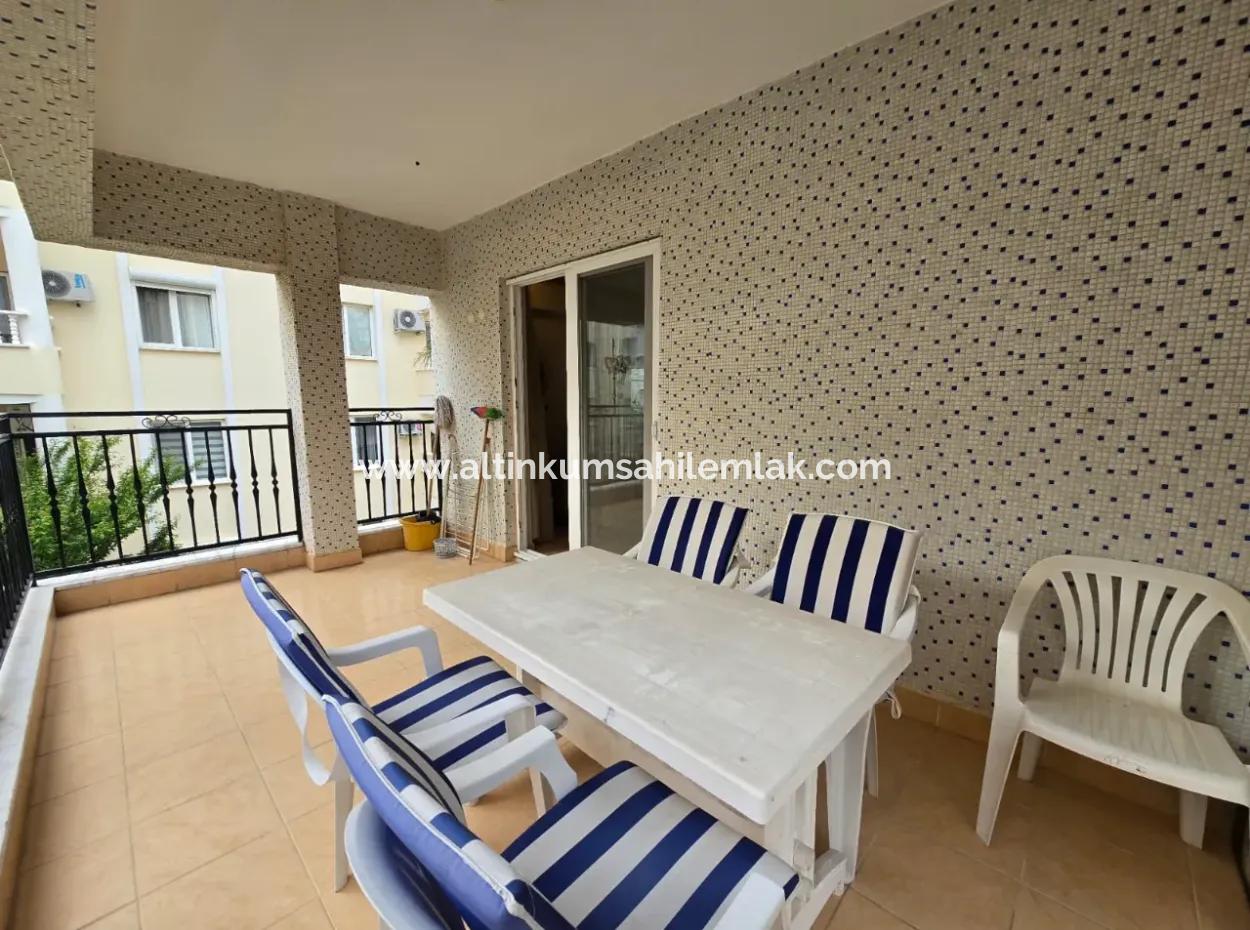 Didim Altınkumda Acil Satılık Havuzlu Sitede 2+1 Eşyalı Daire