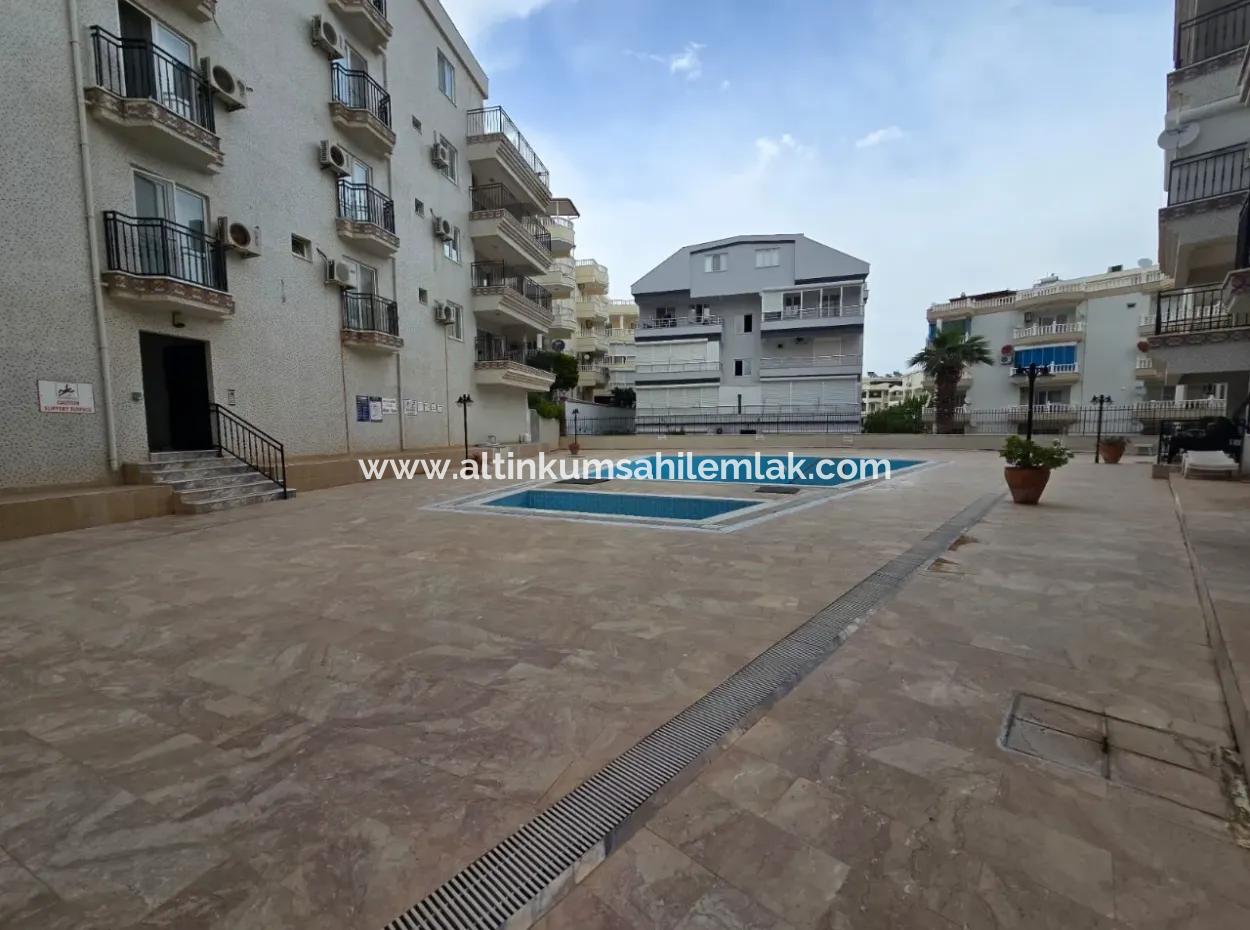 Didim Altınkumda Acil Satılık Havuzlu Sitede 2+1 Eşyalı Daire