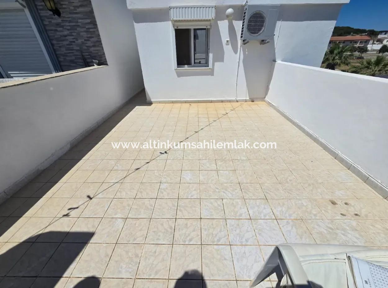 Didim Mavişehir Sedefkoy Sitesinde Deniz Sıfır Köşe Başı Full Eşyalı 3+1 Villa