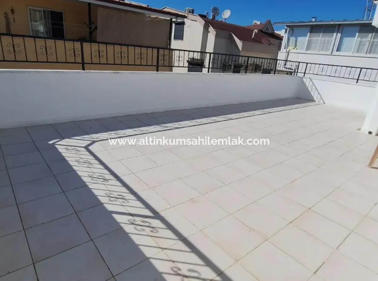 Didim Altınkumda Satılık Yazlık Dubleks, 3+1 Ayrı Mutfak