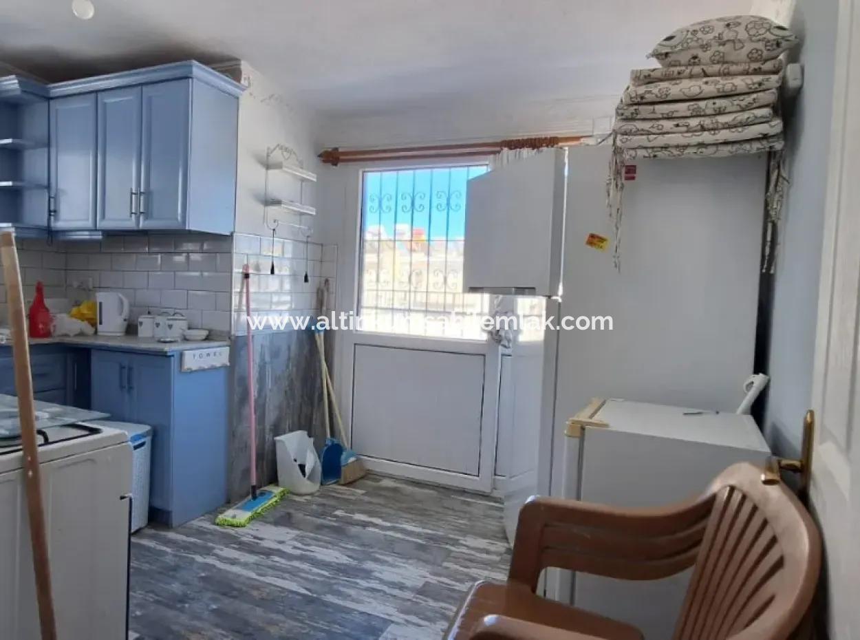 Didim Altınkumda Satılık Yazlık Dubleks, 3+1 Ayrı Mutfak