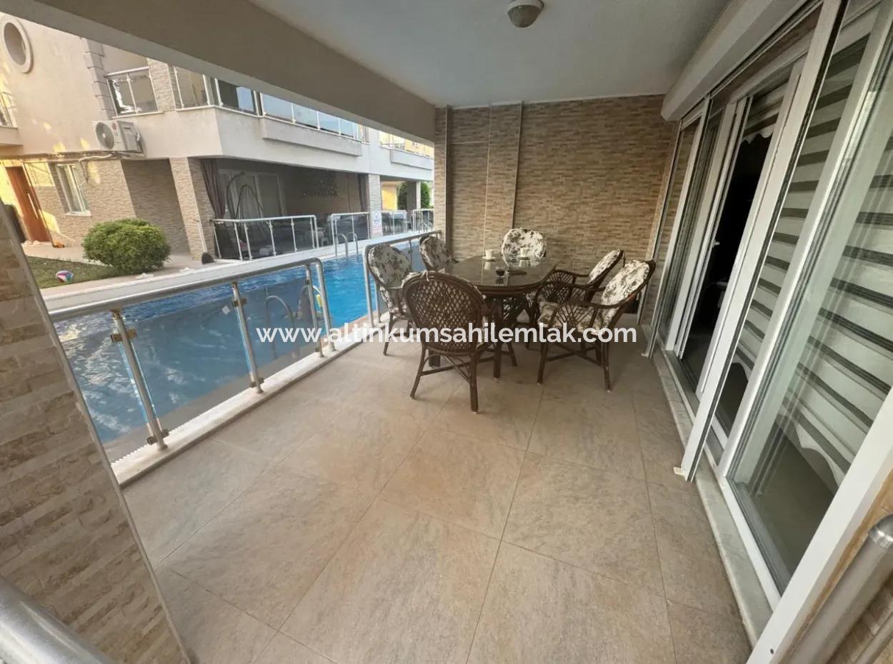 Didim Altınkum Yeşilkentte Kiralık 5+1 Eşyalı Havuzlu Villa