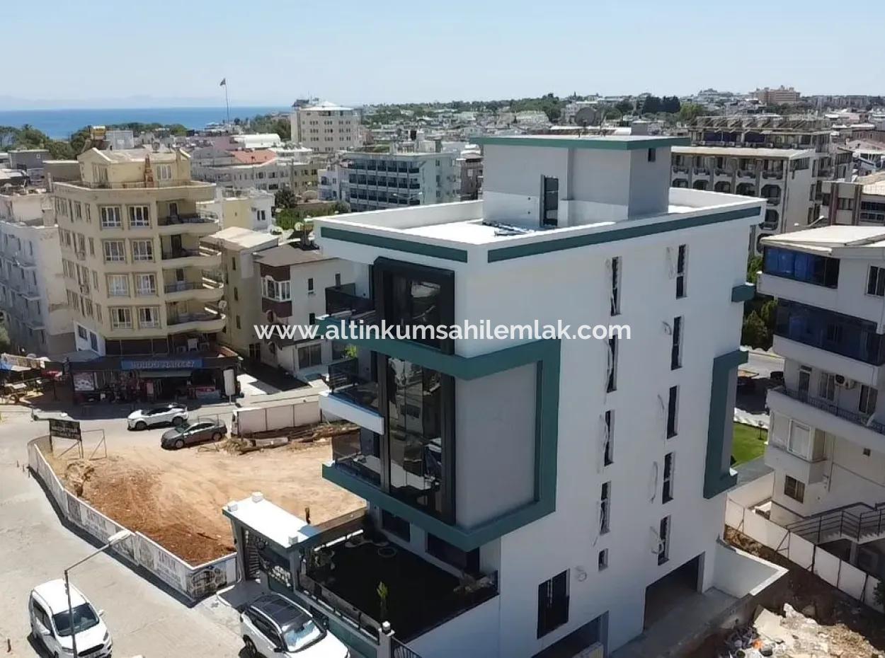 Altınkum’da Satılık Sıfır Ultra Lüks 2+1 Daire – Panoramik Deniz Manzaralı Teraslı!