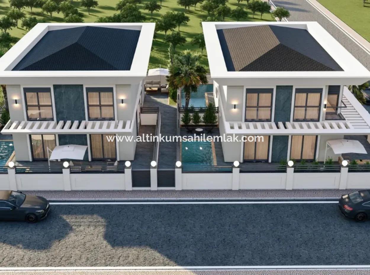 Didim Hisar Mahallesinde Projeden Satılık Villalar Uygun Fiyata