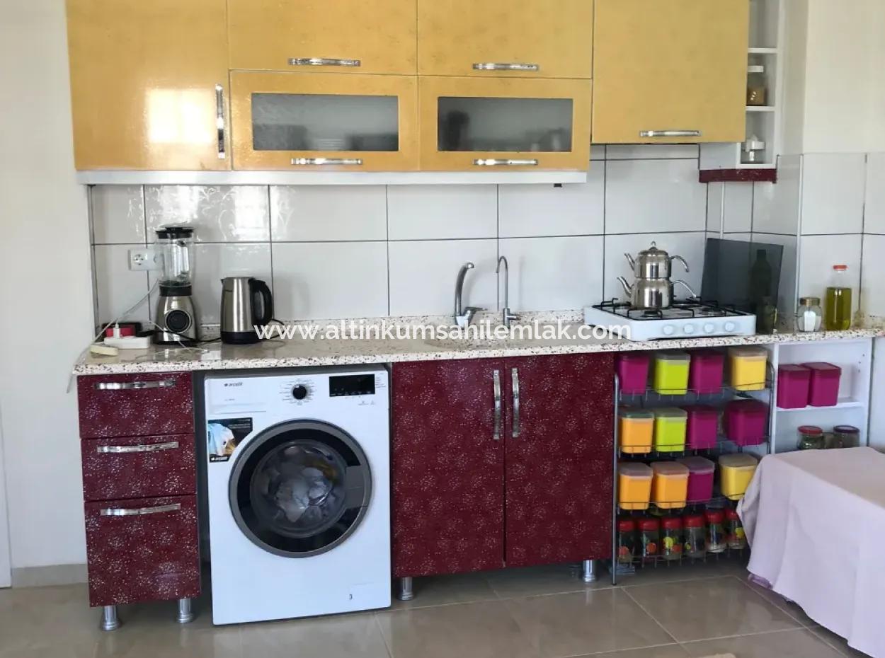  Altınkumda Denize Yakın, Ferah, Köşe Konumlu, Eşyalı 2+1 Daire