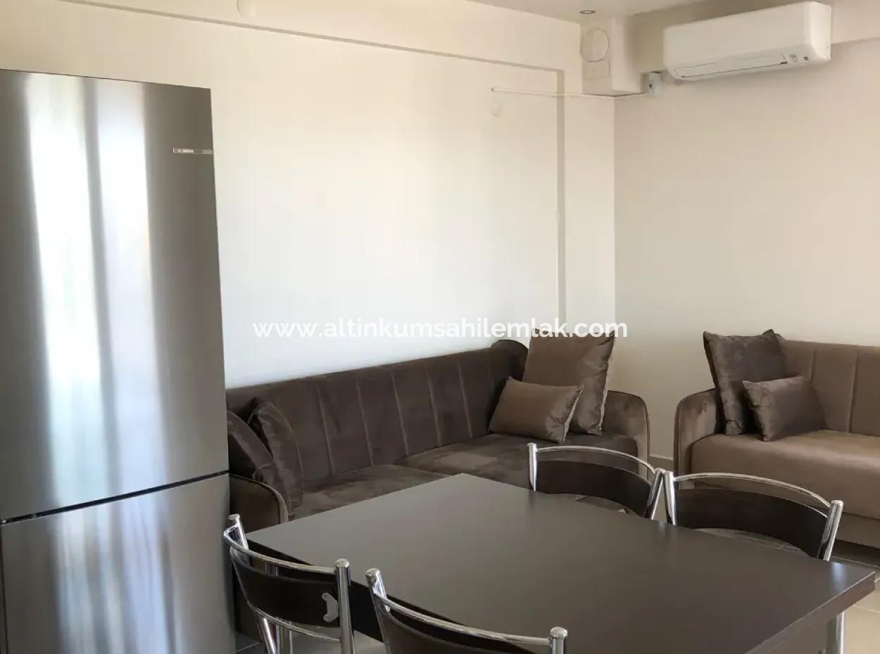  Altınkumda Denize Yakın, Ferah, Köşe Konumlu, Eşyalı 2+1 Daire