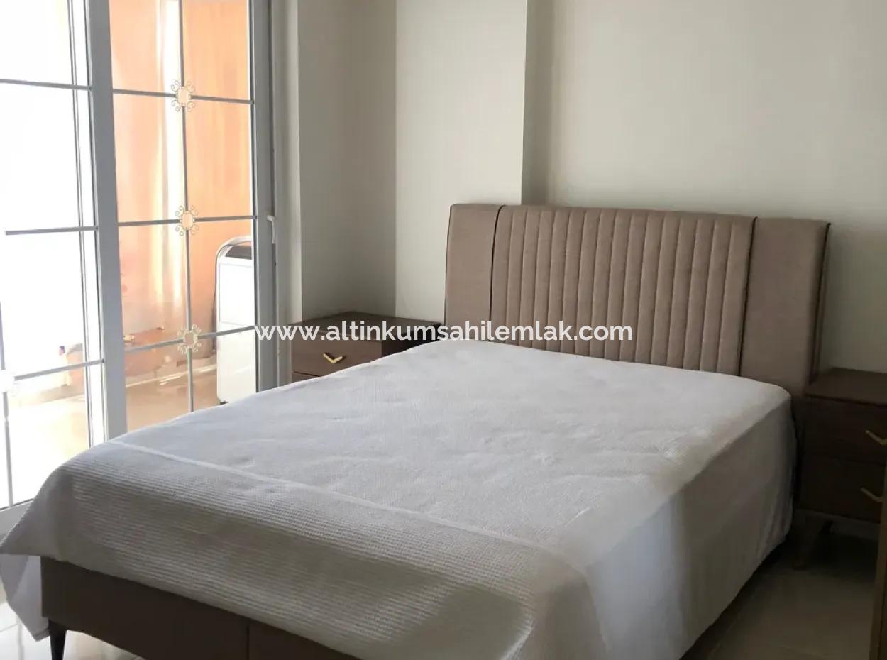  Altınkumda Denize Yakın, Ferah, Köşe Konumlu, Eşyalı 2+1 Daire