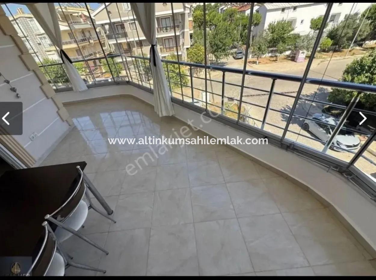  Altınkumda Denize Yakın, Ferah, Köşe Konumlu, Eşyalı 2+1 Daire