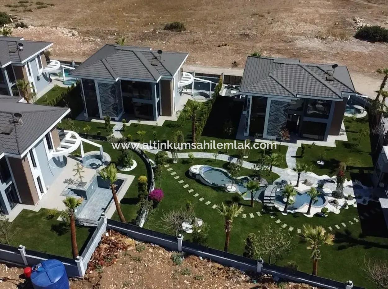 Didimde Satılık Deniz Manzaralı Müstakil Ultra Lüks 4+1 Villa
