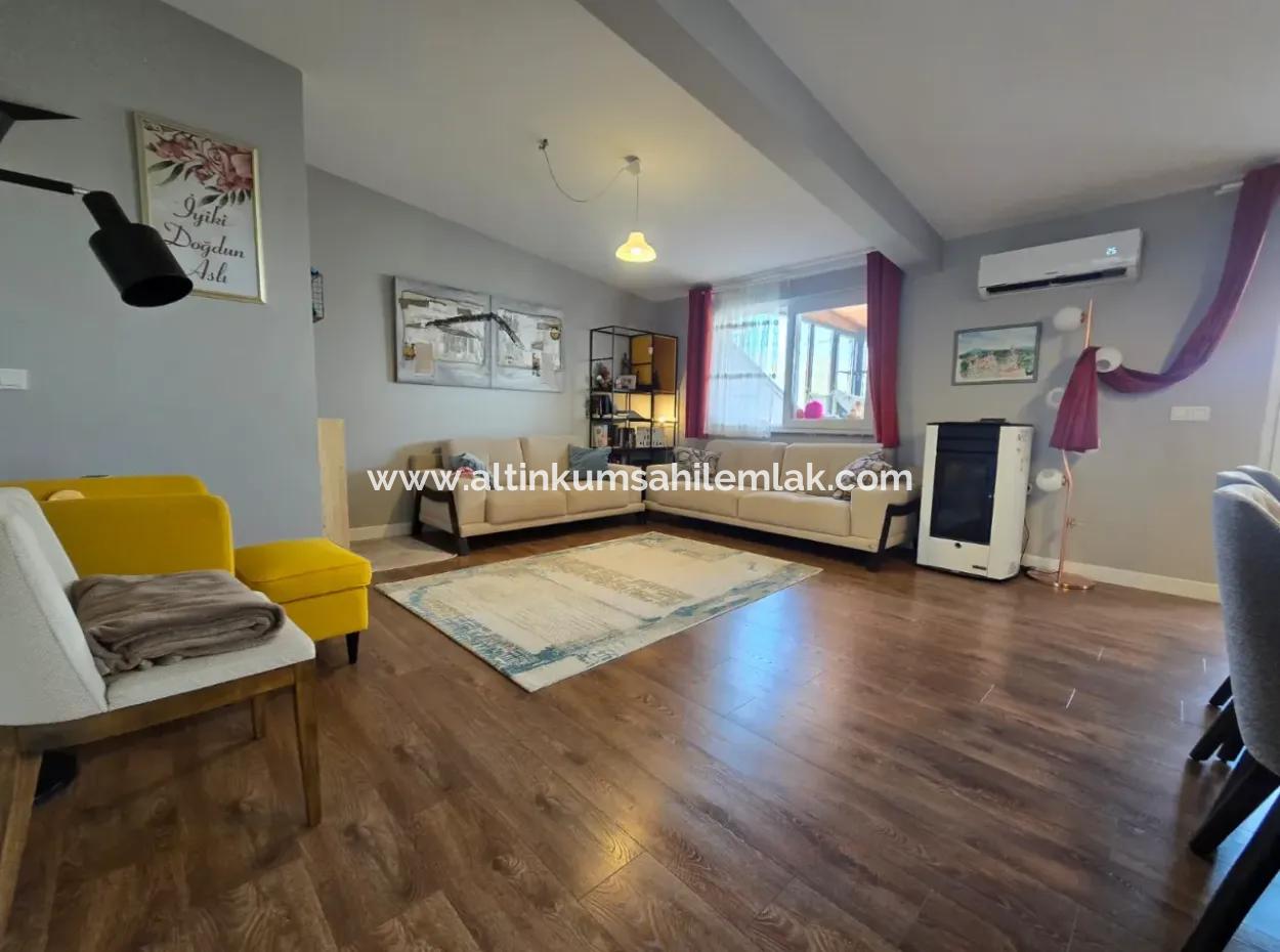 Didim Apollo Court Sitesinde Satılık 3+1 Ayrı Mutfaklı Eşyalı Dubleks