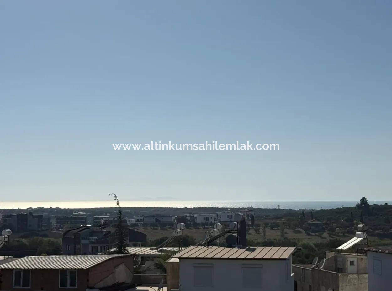 Didim Hisar Mahallesi – Satılık 3+1 Tripleks Villa  Panoramik Deniz Manzarası
