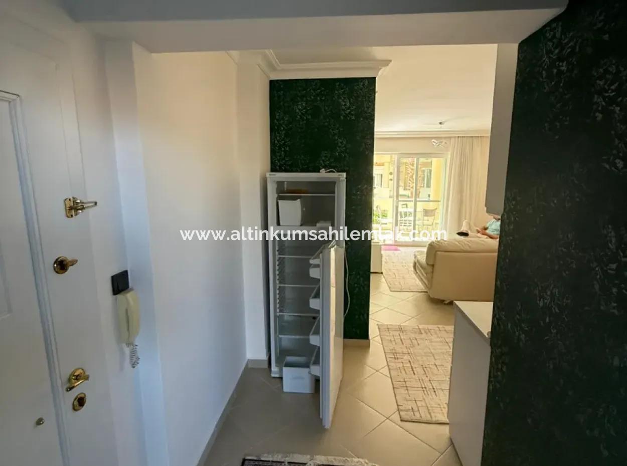 Satılık Daire  Efeler Marina Vista Sitesi’nde Giriş Kat 2+1  Eşyalı Havuz Manzaralı