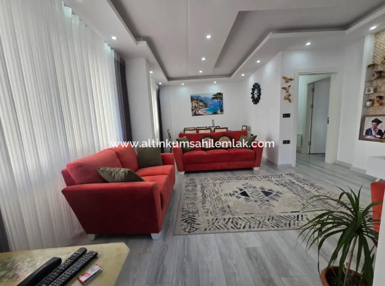 Didim Efeler Mahallesi’nde Merkezi Konumda, Full Eşyalı 2+1 Ayrı Mutfak Daire!