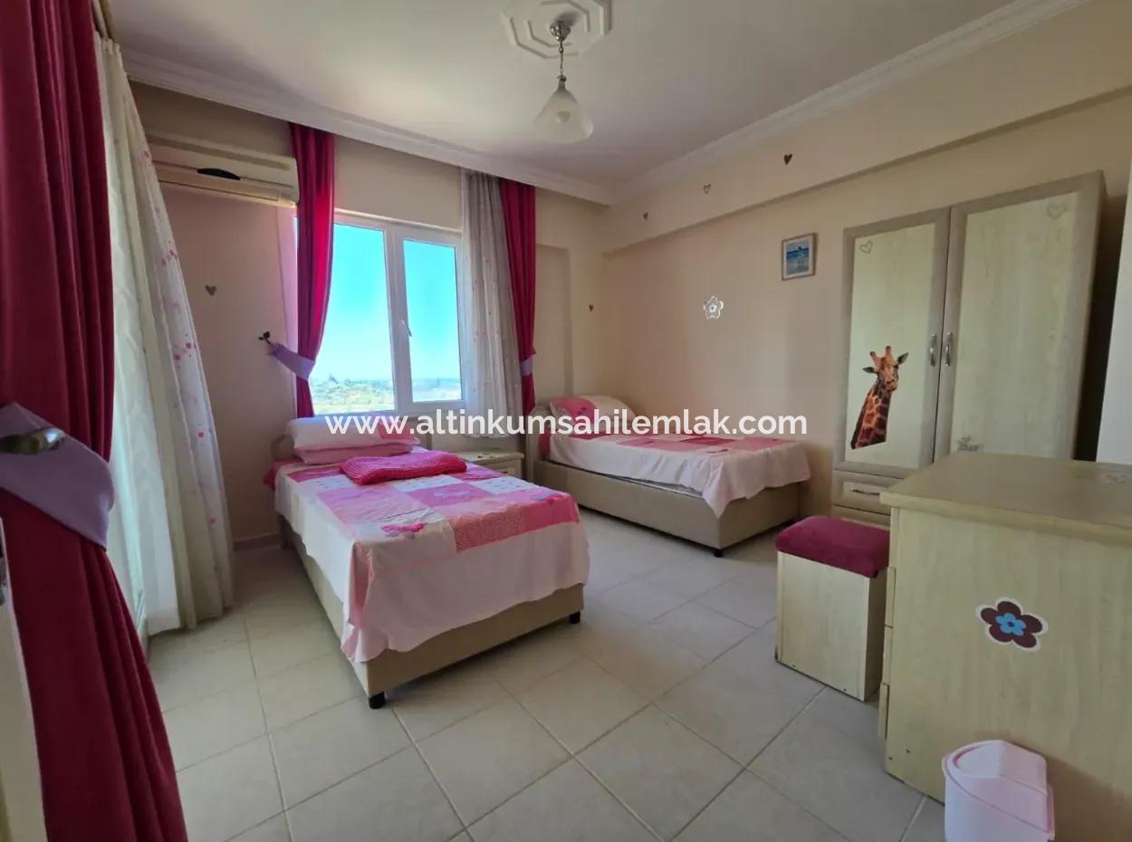 Didim Royal Blue Sitesinde Satılık 3+1 Deniz Manzaralı Mobilyalı Dubleks