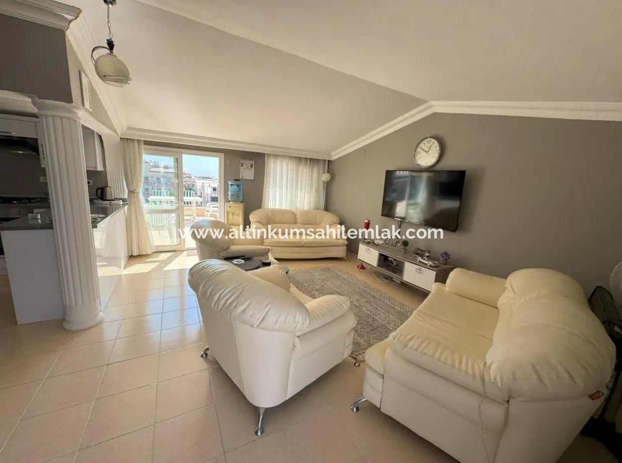 Aydın Didim Apollo Court Sitesinde Eşyalı Satılık 3+1 Dubleks!