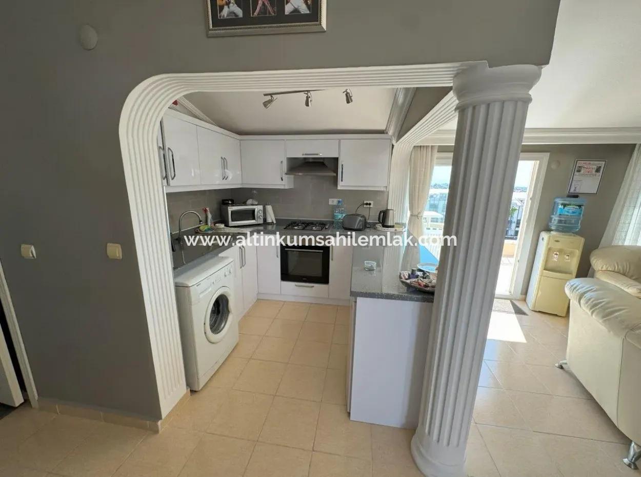 Aydın Didim Apollo Court Sitesinde Eşyalı Satılık 3+1 Dubleks!