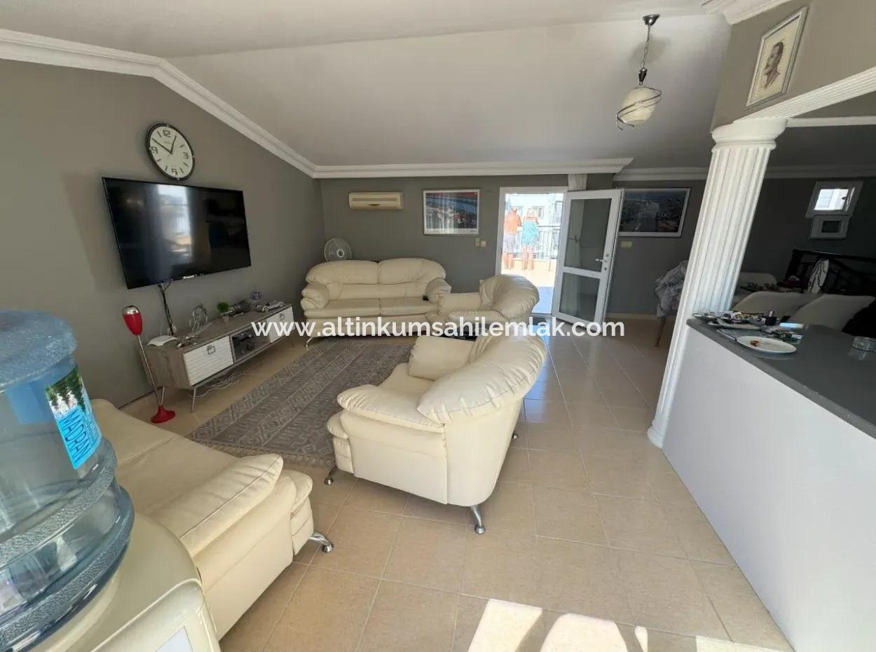 Aydın Didim Apollo Court Sitesinde Eşyalı Satılık 3+1 Dubleks!