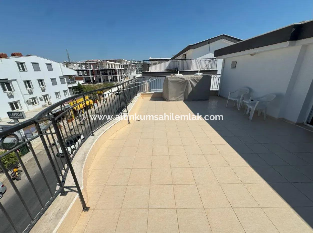 Aydın Didim Apollo Court Sitesinde Eşyalı Satılık 3+1 Dubleks!