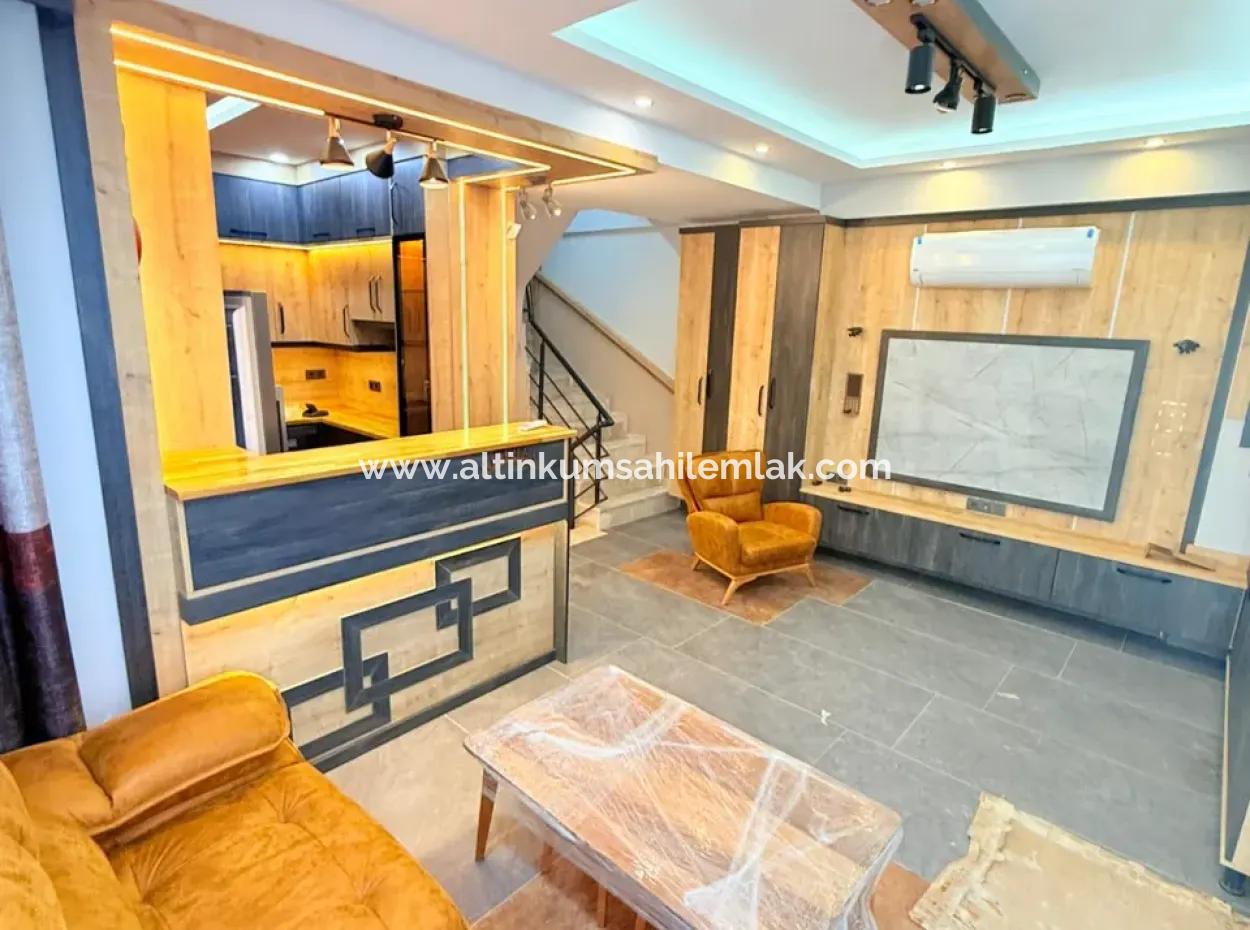 Aydın Didim Hisar’da Köşe Başı Havuzlu Denize Yakın 3+1 Satılık Eşyalı Villa