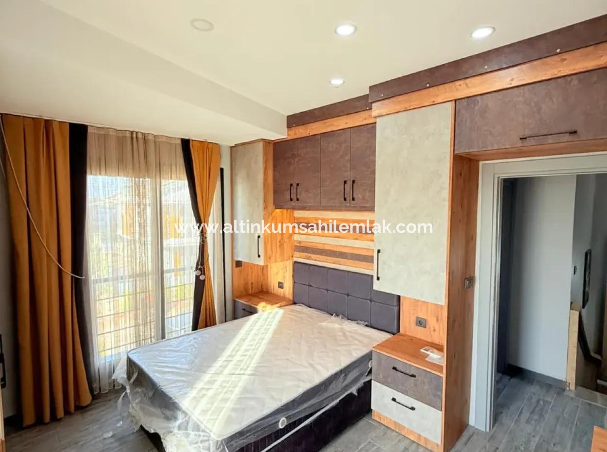 Aydın Didim Hisar’da Köşe Başı Havuzlu Denize Yakın 3+1 Satılık Eşyalı Villa