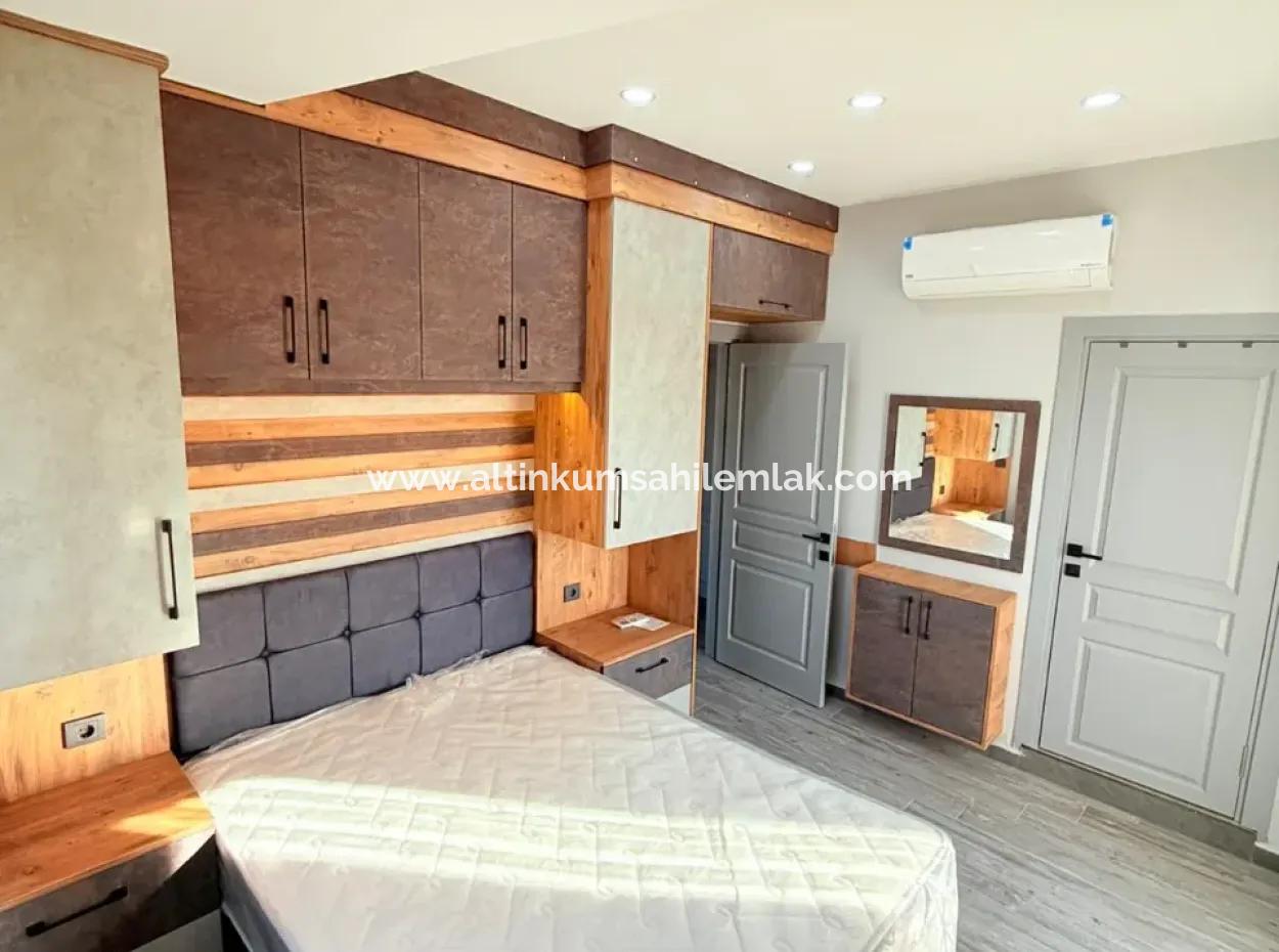 Aydın Didim Hisar’da Köşe Başı Havuzlu Denize Yakın 3+1 Satılık Eşyalı Villa