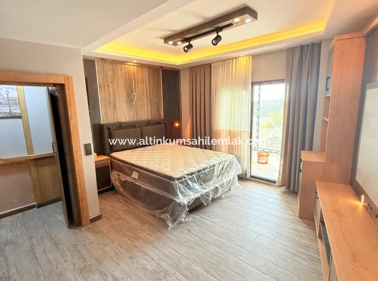 Aydın Didim Hisar’da Köşe Başı Havuzlu Denize Yakın 3+1 Satılık Eşyalı Villa