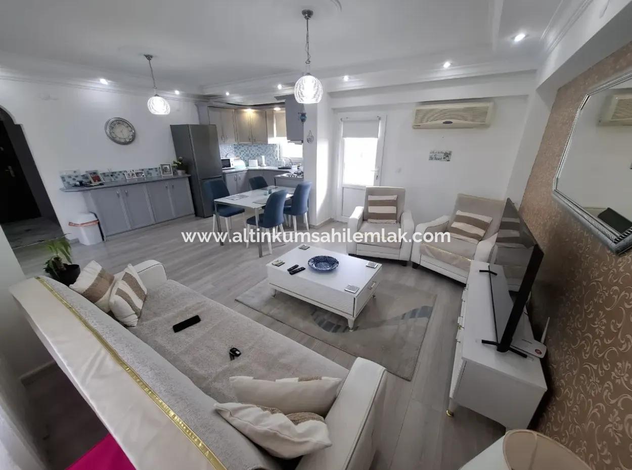 Aydın Didim Efeler’de Satılık Havuzlu Sitede Full Eşyalı Geniş Odalı 2+1 Dubleks