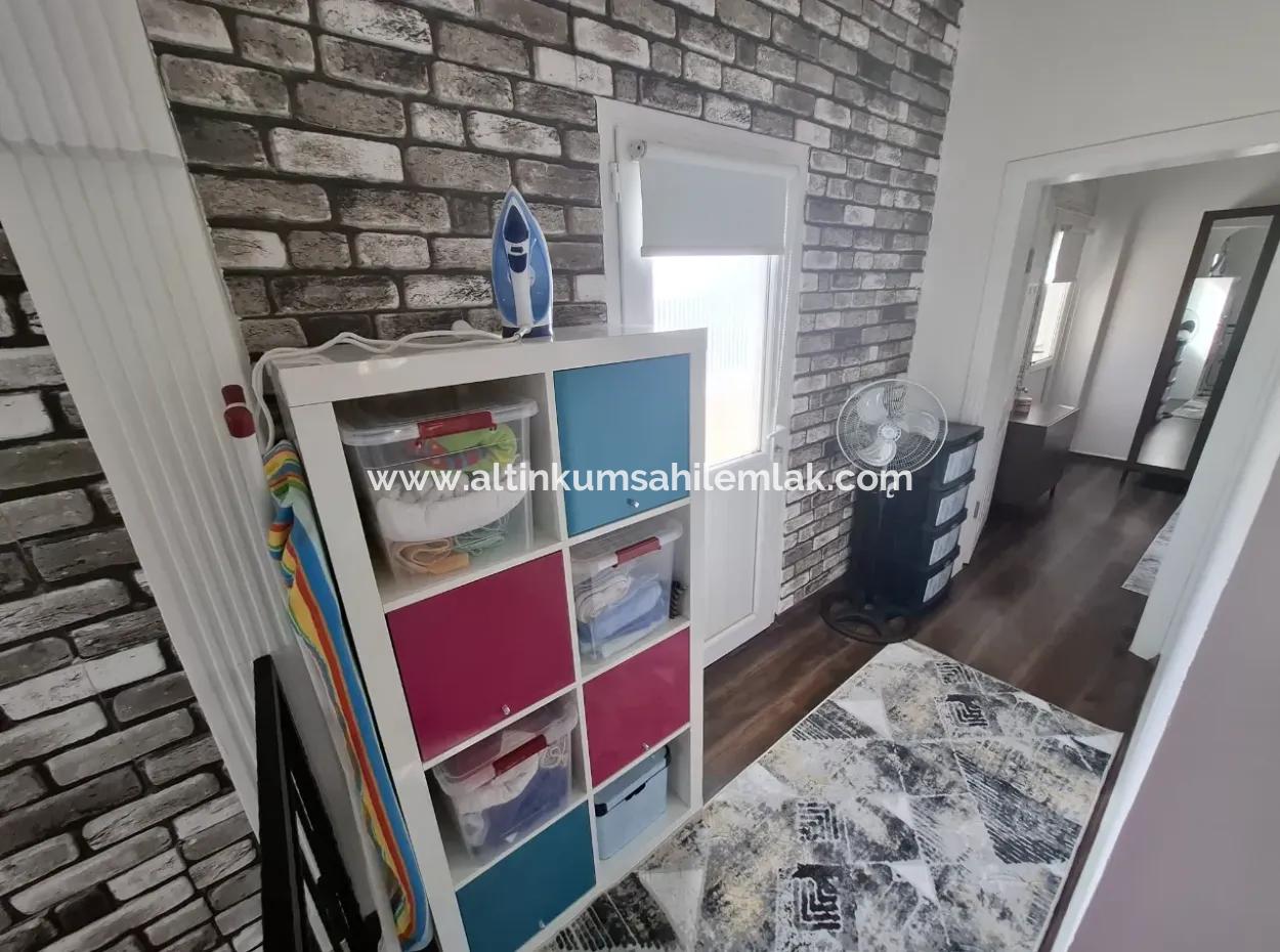 Aydın Didim Efeler’de Satılık Havuzlu Sitede Full Eşyalı Geniş Odalı 2+1 Dubleks