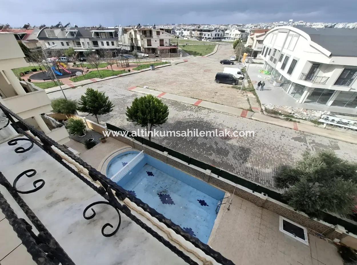 Aydın Didim Efeler’de Satılık Havuzlu Sitede Full Eşyalı Geniş Odalı 2+1 Dubleks