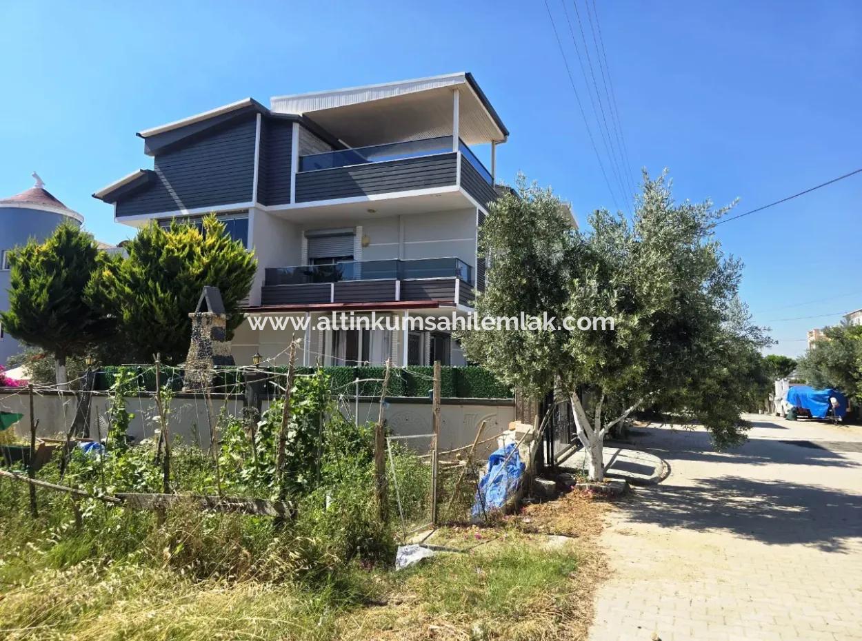 Didim Altınkumda Satılık 3+1 Bahçeli Müstakil Ev