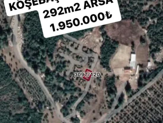 Didim Fevzipaşada Aci Satılık Köşe Başı 292 M2  Villa İmarlı Kelepir Arsa