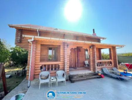 Didim Seyrantepede Satılık 3+1 Tam Müstakil Havuzlu Özel Yapım Ahşap Villa