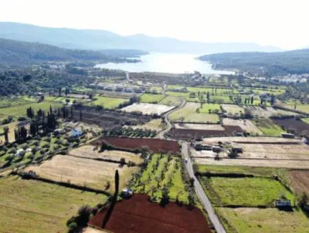 Muğla Milas Kazıklı Satılık Deniz Manzaralı Arazi