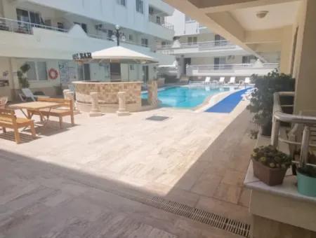 Didim Altınkum Club Agean Sitesinde Satılık 2+1 Köşe Başı Eşyalı Daire