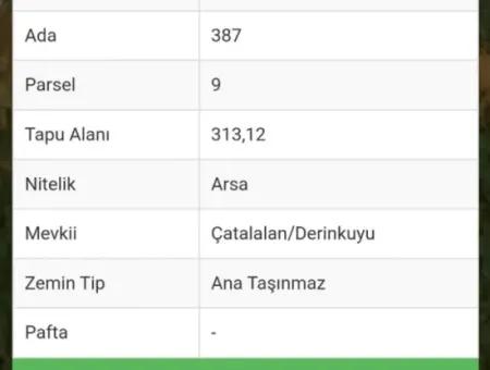 Didim Ak-Yeniköy Balova Satılık 313 M2 Villa İmarlı Arsa