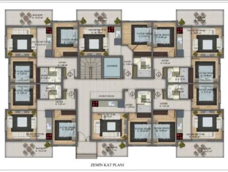 Didimde Satılık 1+1 Ve 2+1 Daireler %50 Peşin, Kalanı 24 Ay Taksit Faizsiz Kredisiz