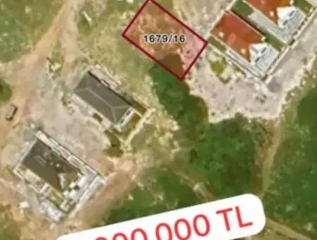 Didim Hisar Mahallesinde Acil Satılık 314 M2 Villa İmarlı Arsa