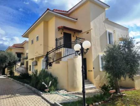 Akbükte Satılık 2+1 Yazlık Dubleks Touch Of Paradise Tatil Sitesi Akbük