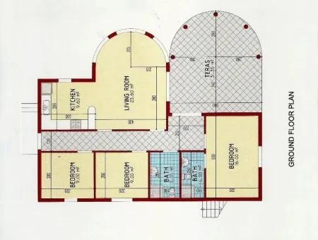 Didim Yeşiltepede Projeden Satılık Tek Katlı Villa, Ev