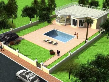 Didim Yeşiltepede Projeden Satılık Tek Katlı Villa, Ev