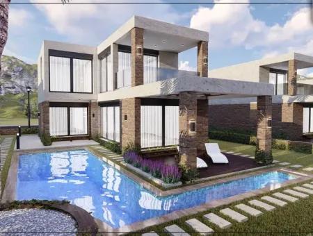 Didim Yeşiltepede Projeden Satılık Lüks Müstakil Villa