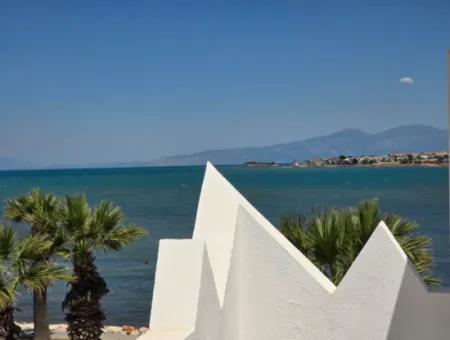 Didim Mavişehir Sedefkoy Sitesinde Deniz Sıfır Köşe Başı Full Eşyalı 3+1 Villa
