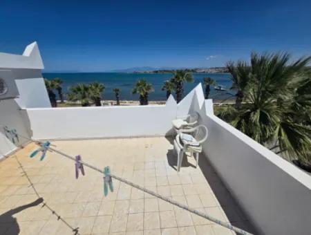 Didim Mavişehir Sedefkoy Sitesinde Deniz Sıfır Köşe Başı Full Eşyalı 3+1 Villa