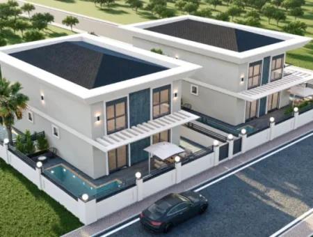 Didim Hisar Mahallesinde Projeden Satılık Villalar Uygun Fiyata