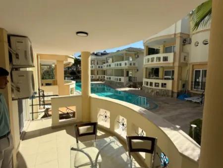 ???? Satılık Daire – Efeler Marina Vista Sitesi’nde – Giriş Kat – 2+1 – Eşyalı – Havuz Manzaralı