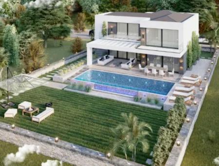 Didim Seyrantepe Yeşiltepede Projeden Satılık Anahtar Teslim Özel Villa